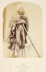 Kharal, Soonnee Mahomedano, Googaira, Mooltan, da The People of India, di J. Forbes Watson, pubblicato nel 1868